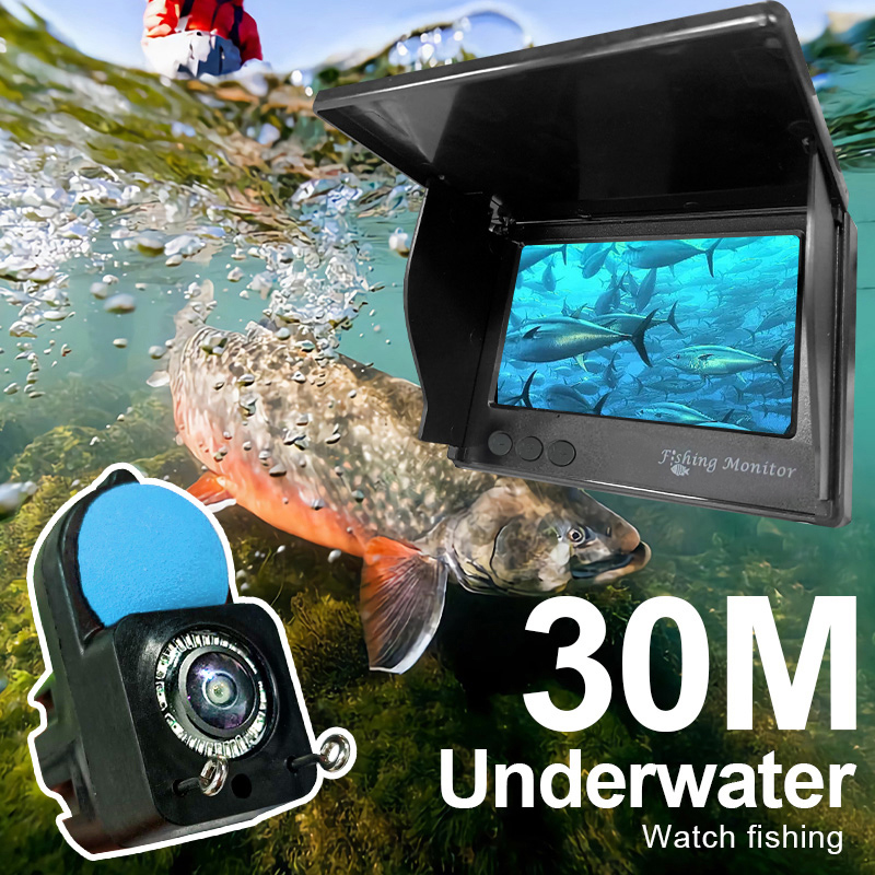 Fishing Gps - 水中釣りカメラ 1080P HD カメラ赤外線ライトポータブル氷釣り魚探カメラ 15 メートル