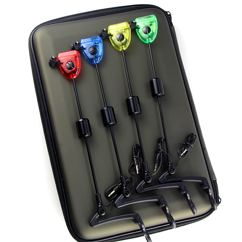 フィッシングスウィンガーセット LED 照明付き釣りバイトイ - Bite Indicator のレビューと価格