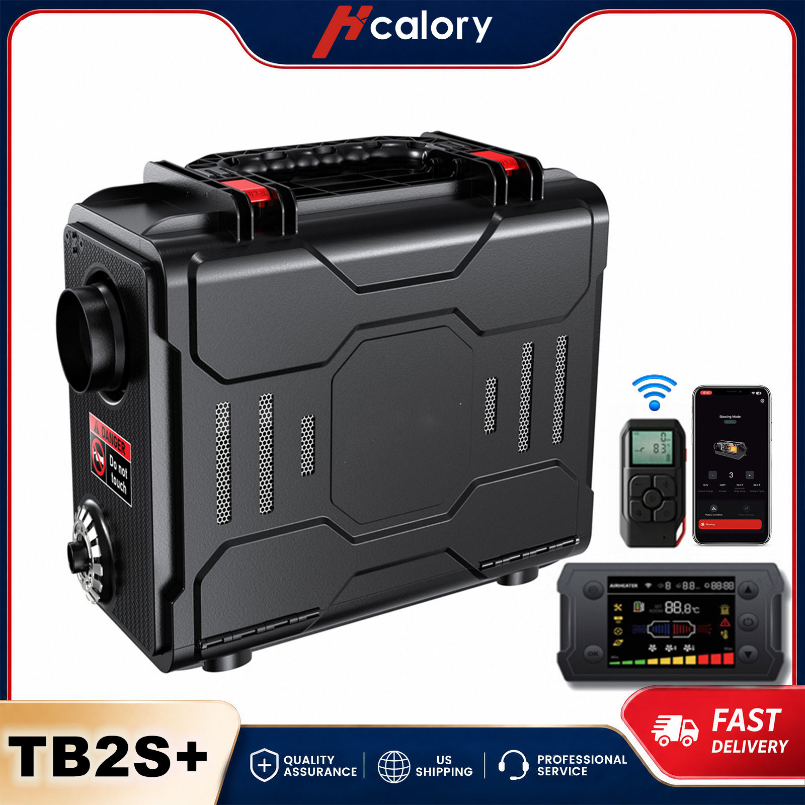 Hcalory TB2S+ 8KWディーゼルヒーター 6Lツ - Fishing Camera のレビューと価格