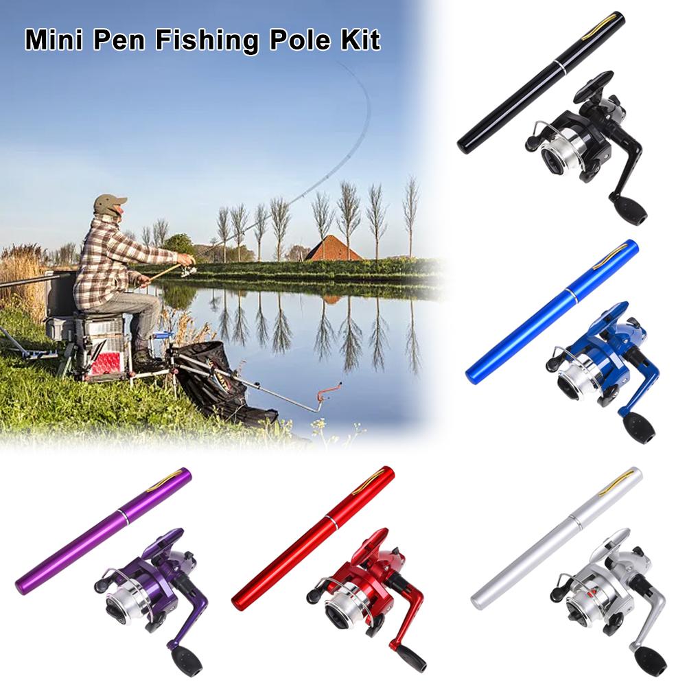 ペン型釣り竿 ミニ伸縮式釣り竿 スピニングリール付き 1m  - Penn Reel Fierce のレビューと価格